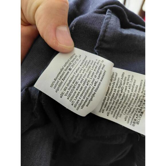 Closed Pants Mens 29 Vigo Tapered Trousers Navy Drawstring Italian Fabric - Picture 5 of 10